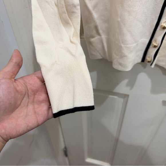 Zara contrast trim sweater - Picture 6 of 7